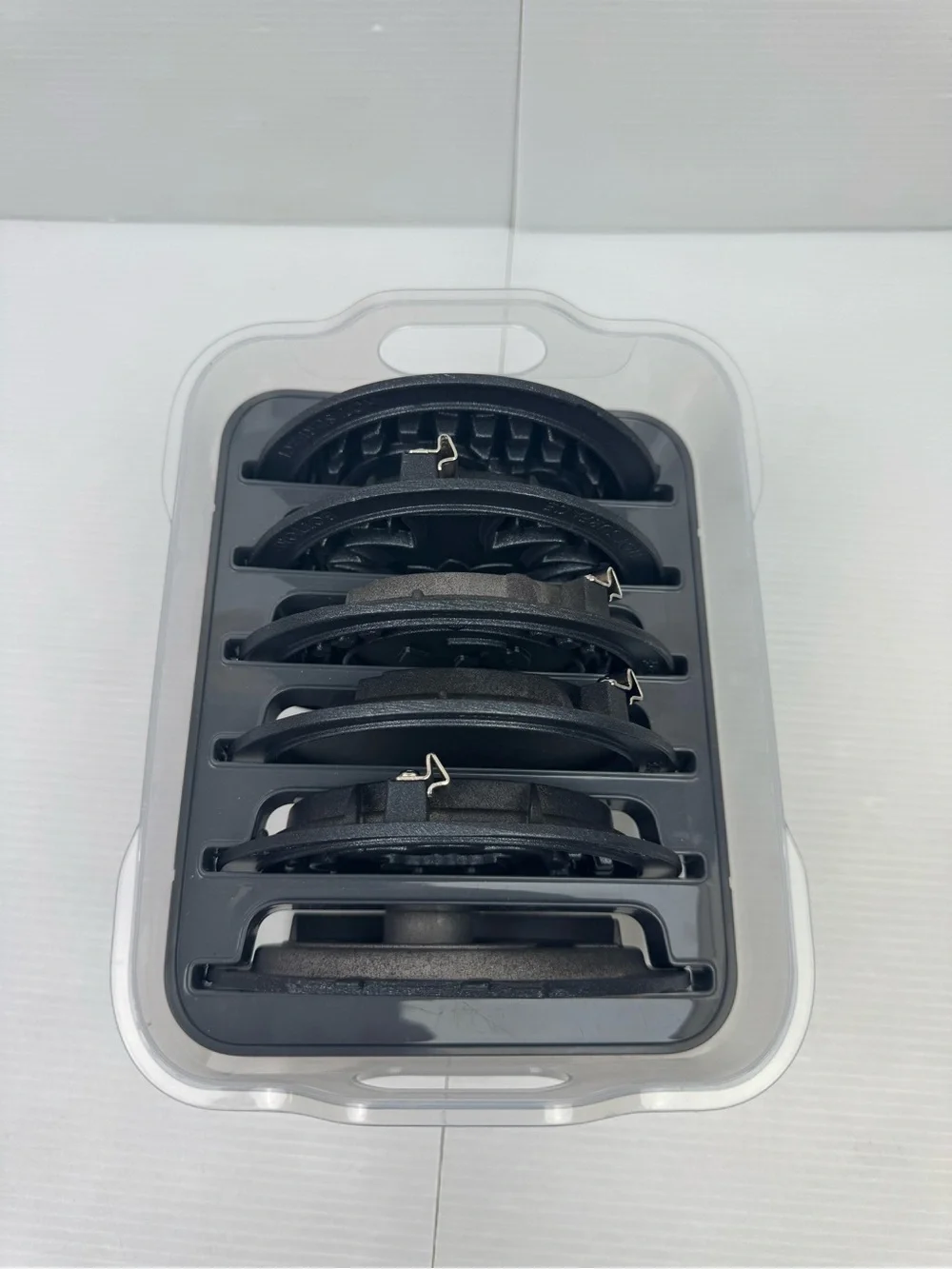 Dash Multimaker Mini Waffle Plates ONLY Holiday Lot Of 6 Nonstick Removable Hol